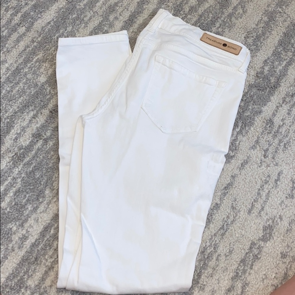 Treasure & Bond white skinnys